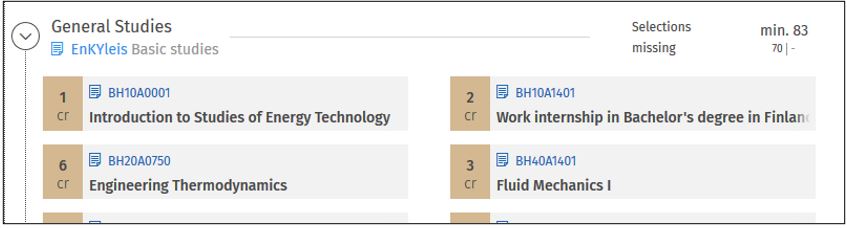 Compulsory internship