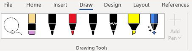 Drawing settings in PowerPoint