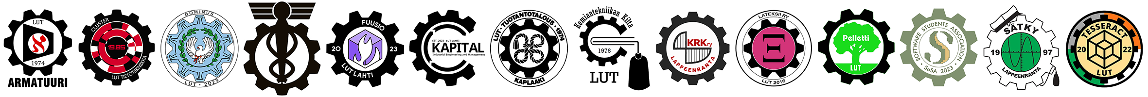 Kaikkien kiltojen logot