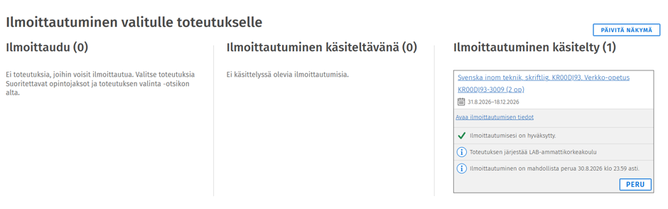 käsitelty