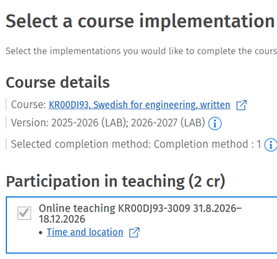 implementation