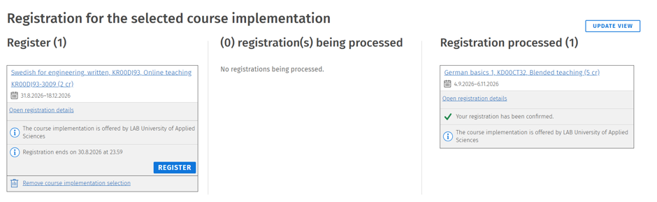 registration